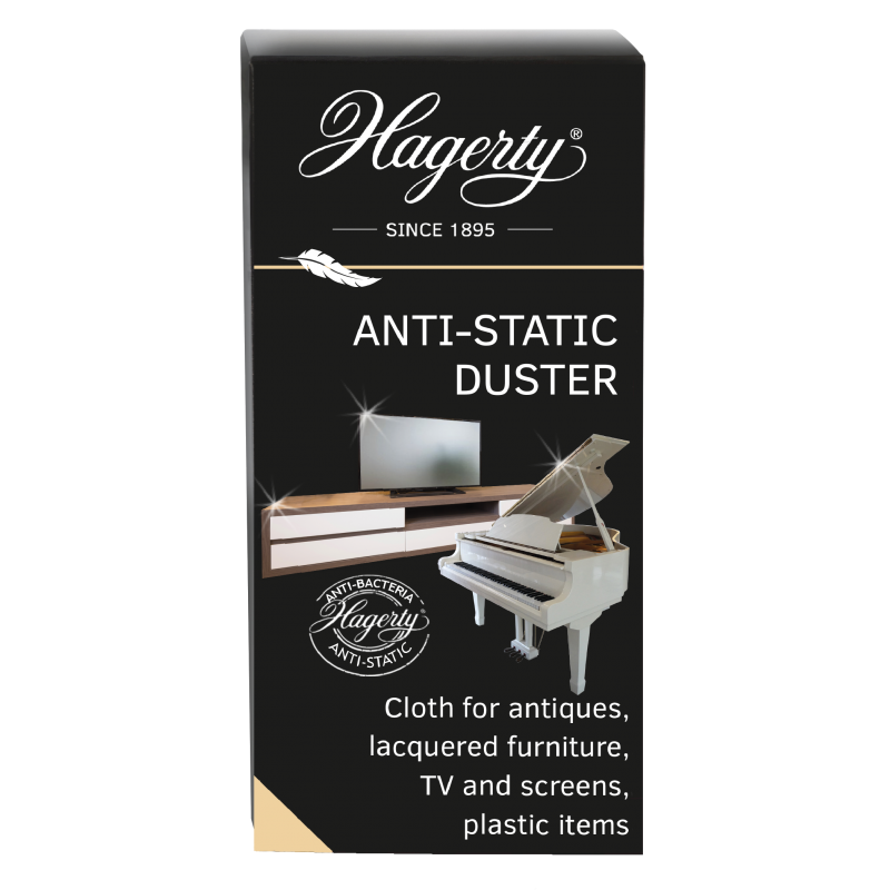 Anti-Static Duster - Tissu antistatique pour antiquités, meubles laqués, TV et écrans, articles en plastique