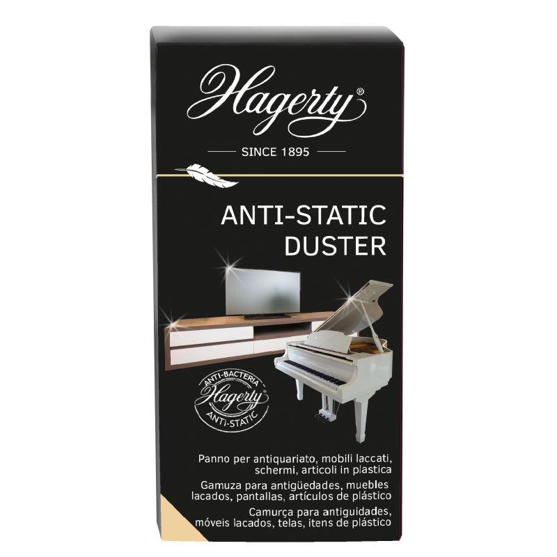 Anti-Static Duster - Panno antistatico per antiquariato, mobili laccati, TV e schermi, articoli in plastica