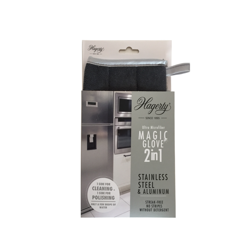 Gant magique pour nettoyer les surfaces en acier Gant magique pour nettoyer les surfaces en acier