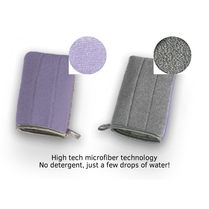 Set de 3 guanti microfibra Set de 3 guanti microfibra